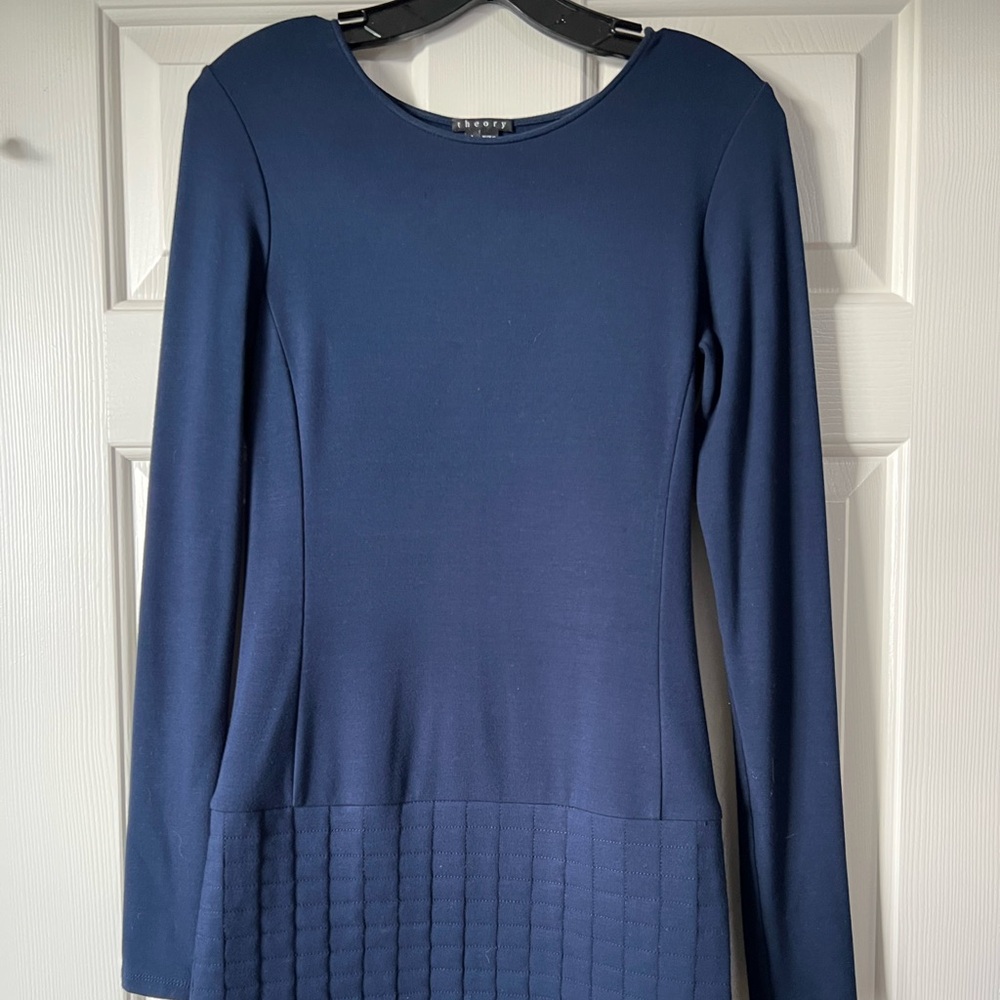 Theory mini dress in navy